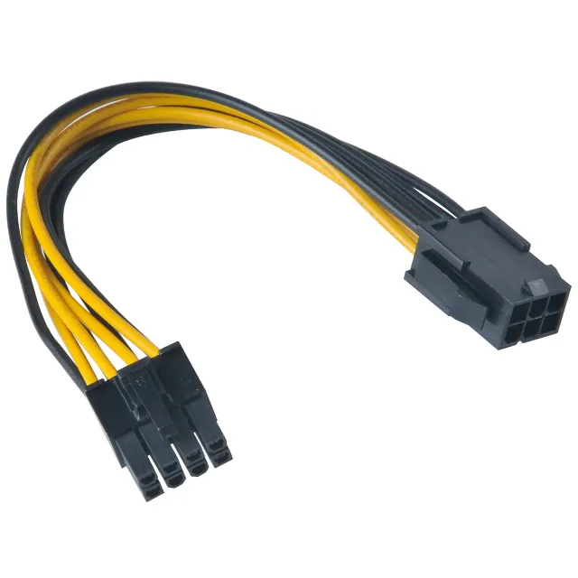 Akasa AK-CB051 Adapter 6-Pin PCIe auf 8-Pin ATX12V 15cm