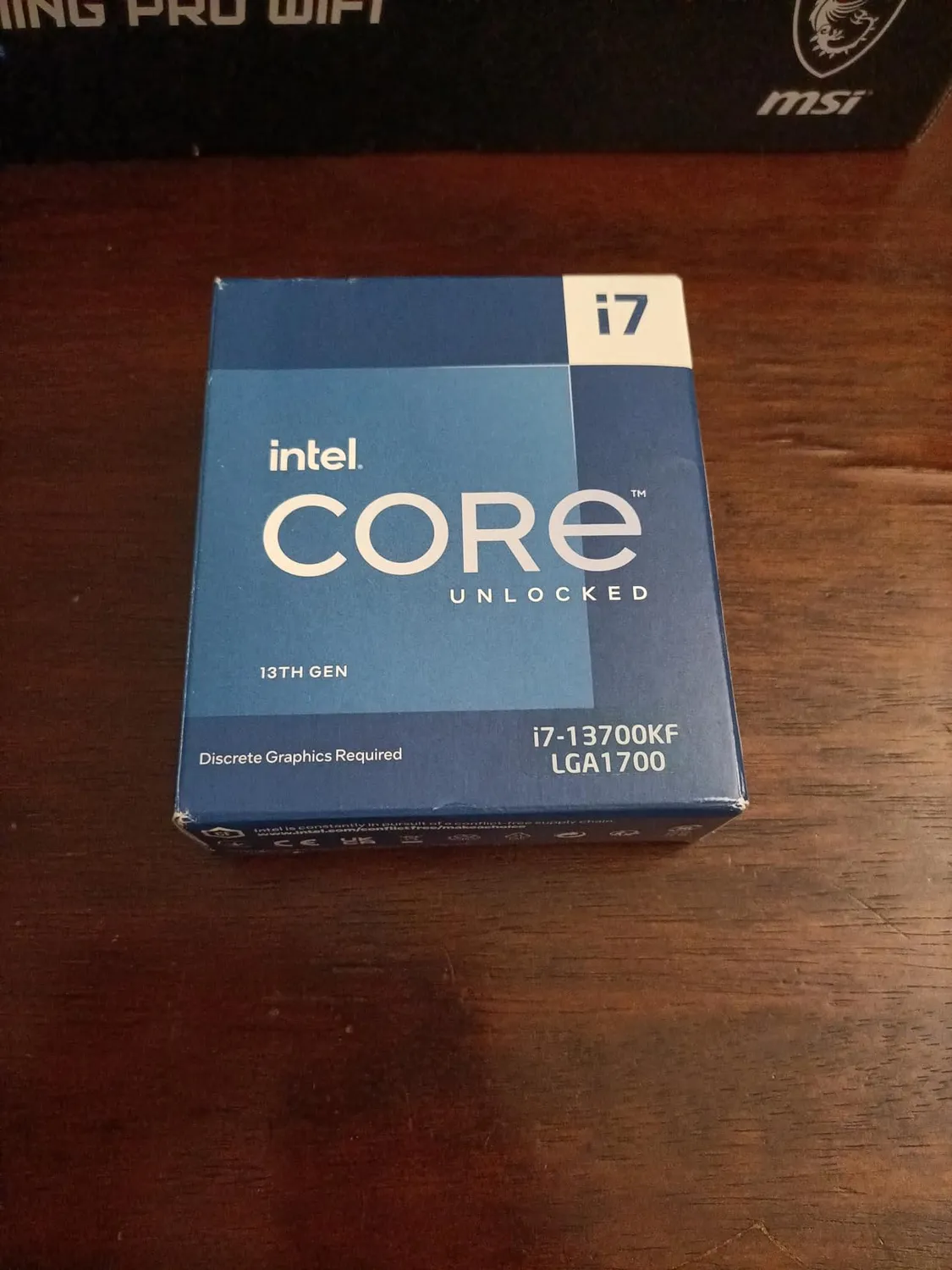 Intel Core i7-13700KF Prozessor LGA1700 bis 5,4 GHz