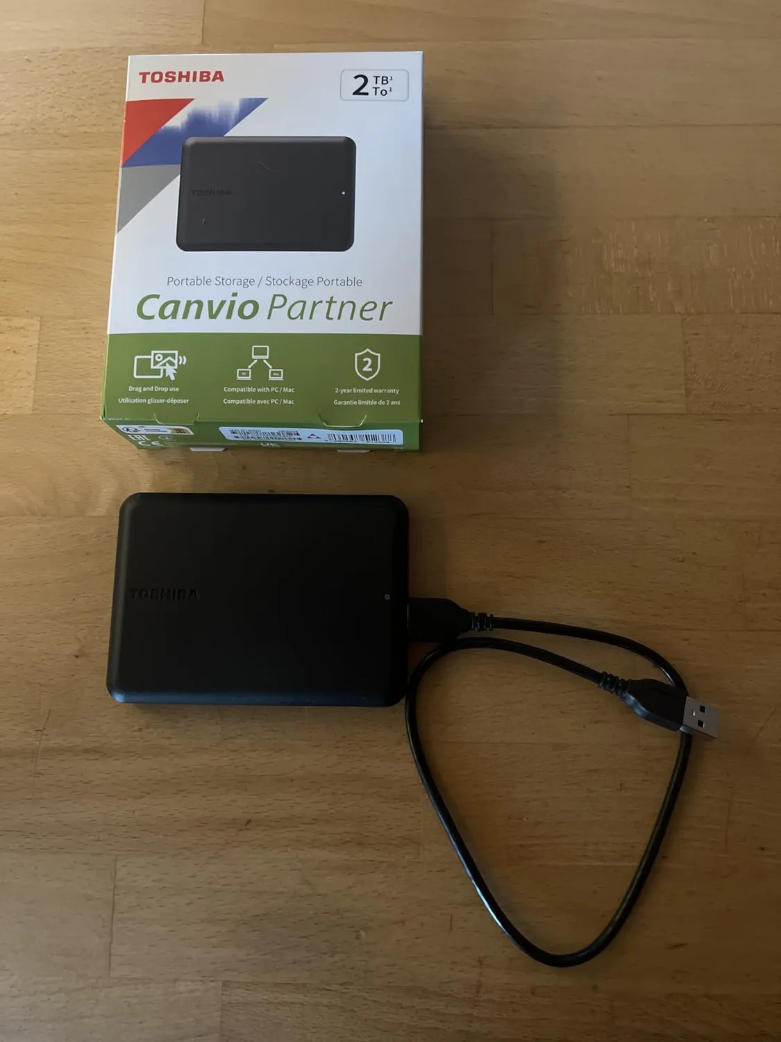 Toshiba Canvio Partner externe Festplatte 1 TB USB 3.2
