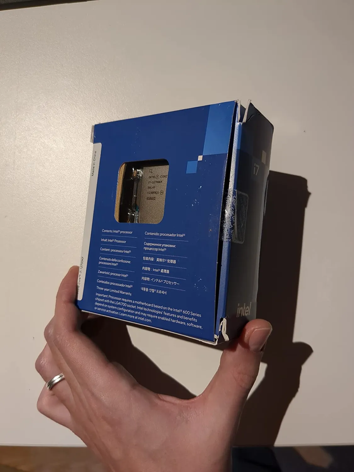 Intel Core i7-12700KF Prozessor LGA1700 12. Gen ohne Grafik