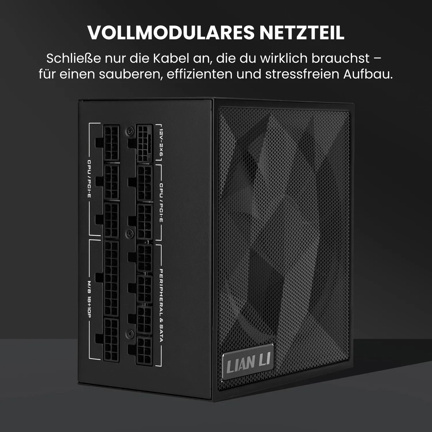 Lian Li SX1000P Netzteil 1000W Platinum schwarz ATX3.1