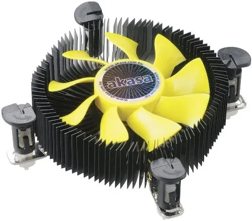 Akasa K25 CPU-Kühler flach für LGA115X LGA1200 73W