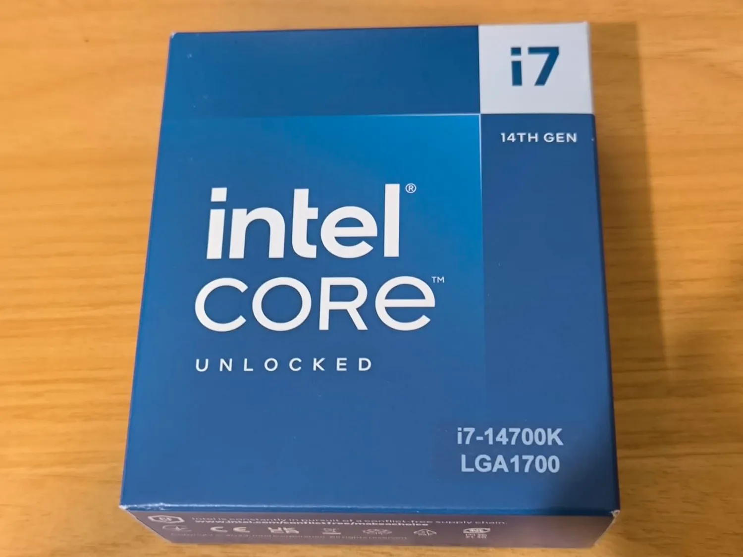 Intel Core i7-14700K Prozessor LGA1700 20 Kerne