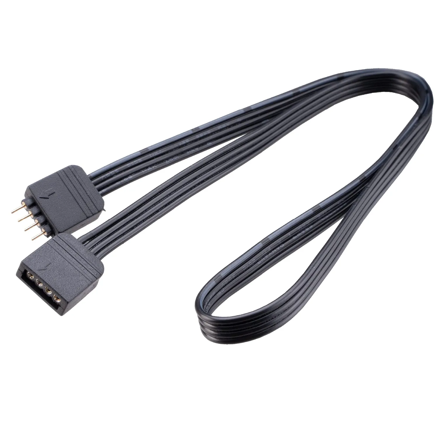 Akasa AK-CBLD06-30BK RGB Verlängerungskabel 30 cm 4-Pin
