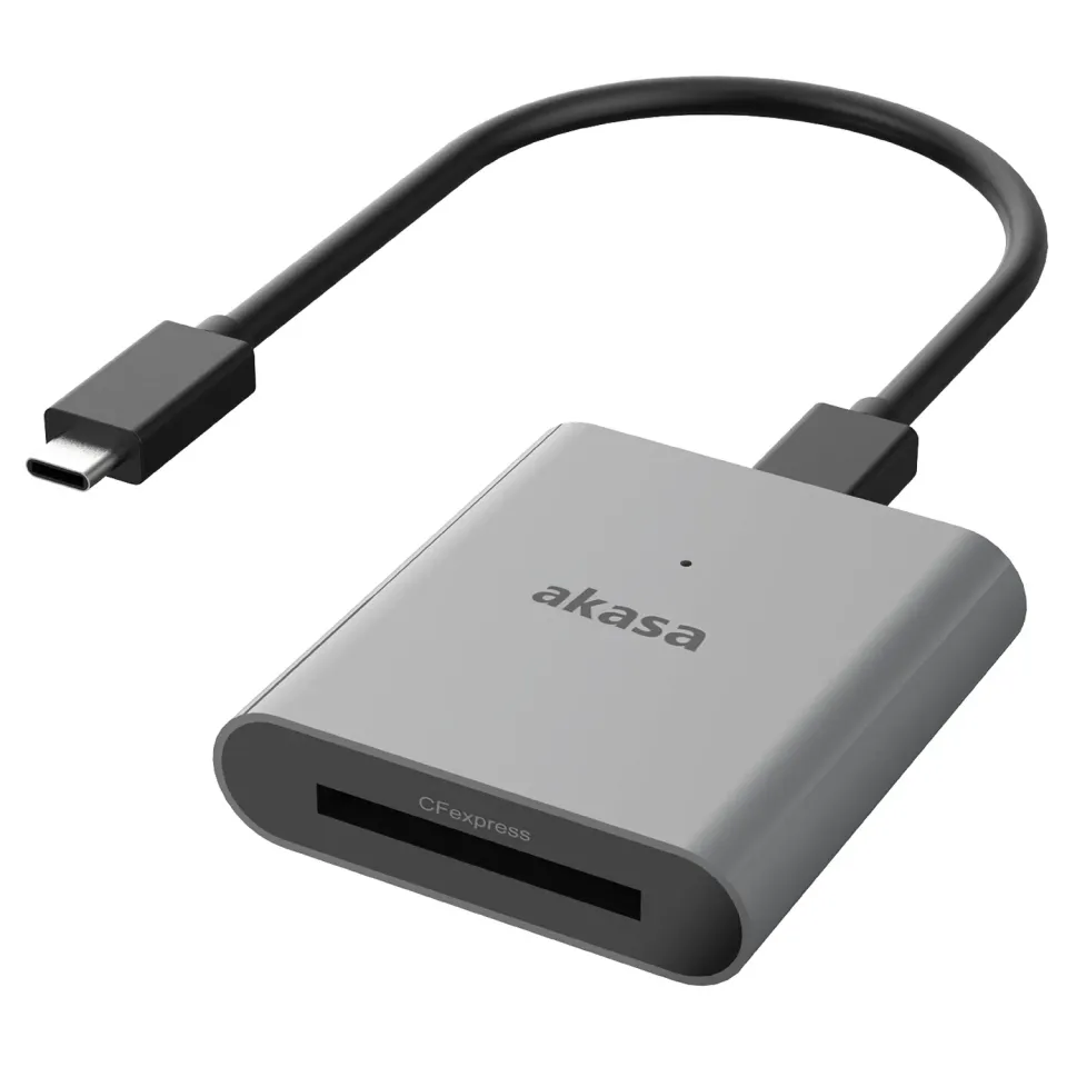 Akasa CFexpress 2.0 Kartenleser AK-CR-11BK USB-C