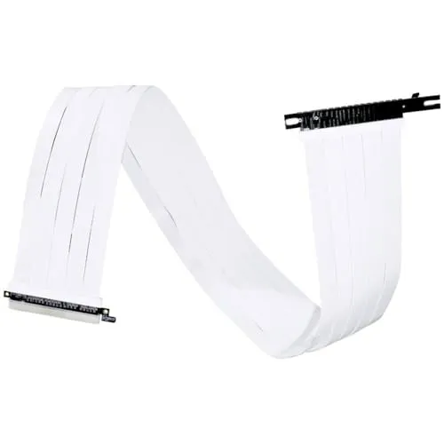 Lian Li PW-PCIV-4-90W Riser-Kabel 900mm Weiß PCIe 4.0