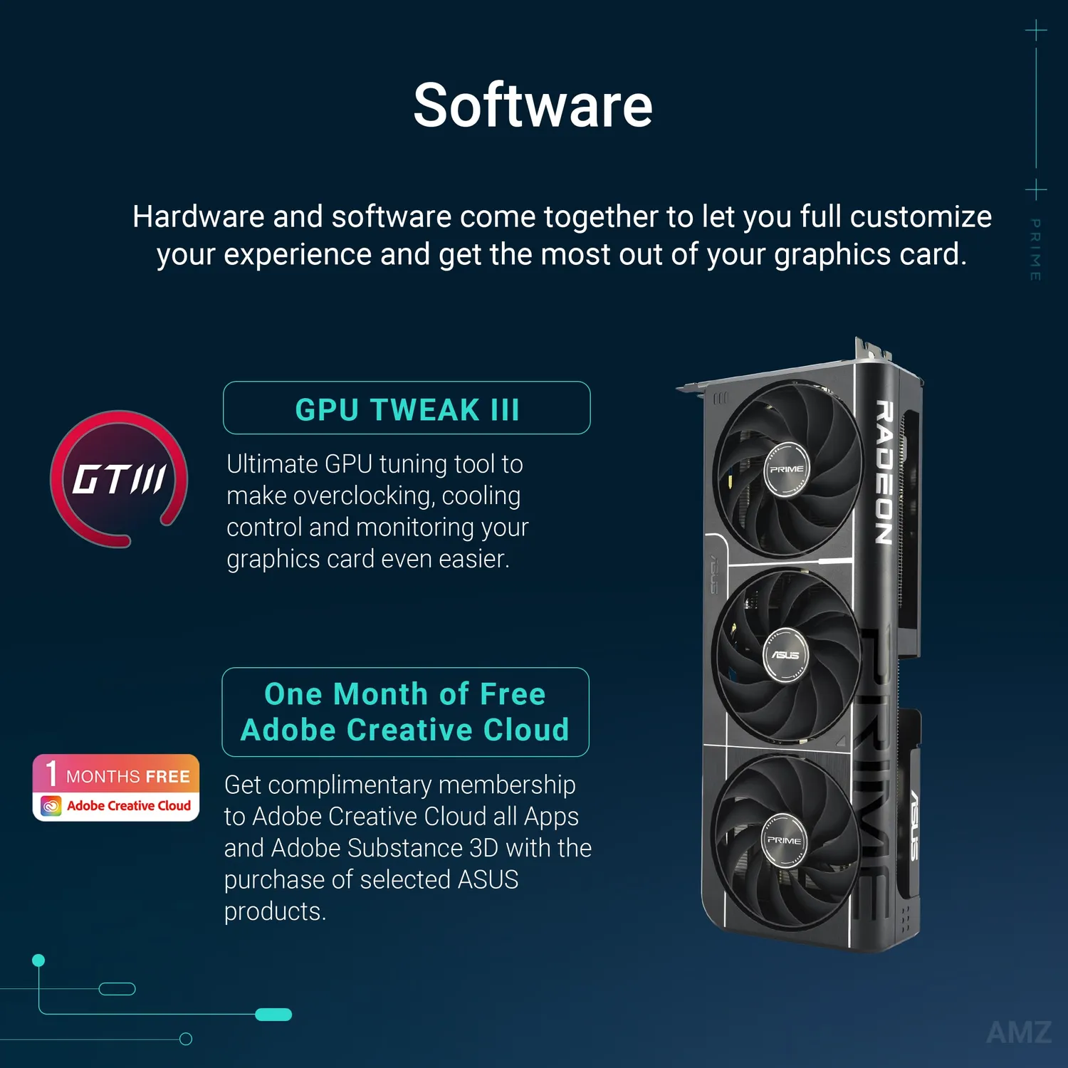 ASUS Prime RX 9060 XT OC Grafikkarte 16GB GDDR6