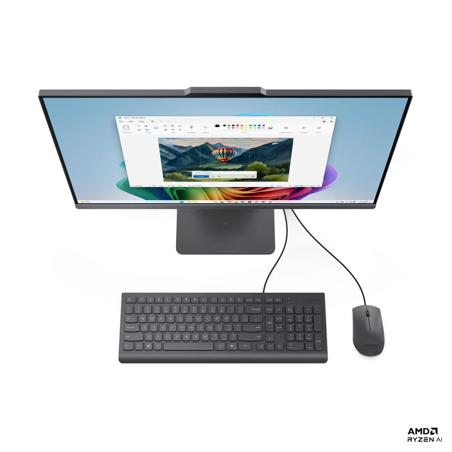 Lenovo IdeaCentre All-in-One 27" FHD Ryzen AI 5 16GB 1TB