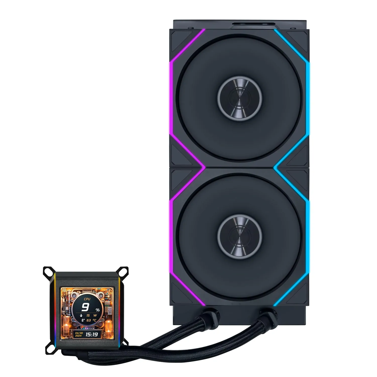 Lian Li Galahad II LCD 280 TL Wireless AiO schwarz