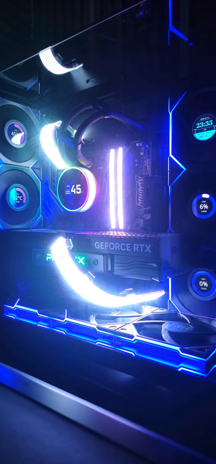 Lian Li HydroShift II LCD-C 360 TL Wireless Wasserkühlung Weiß