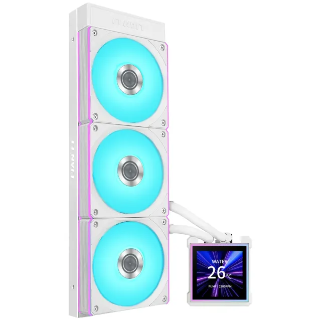 Lian Li HydroShift II LCD-S 360 Wasserkühlung weiß