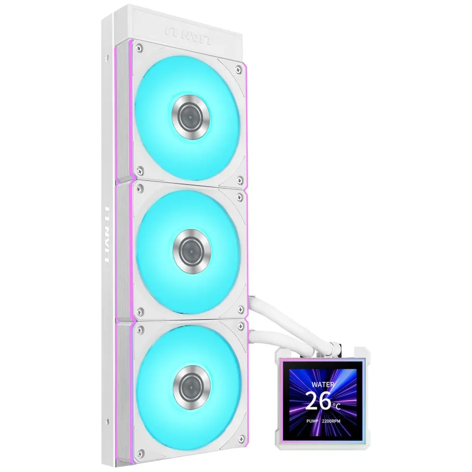 Lian Li HydroShift II LCD-S 360 Wasserkühlung weiß