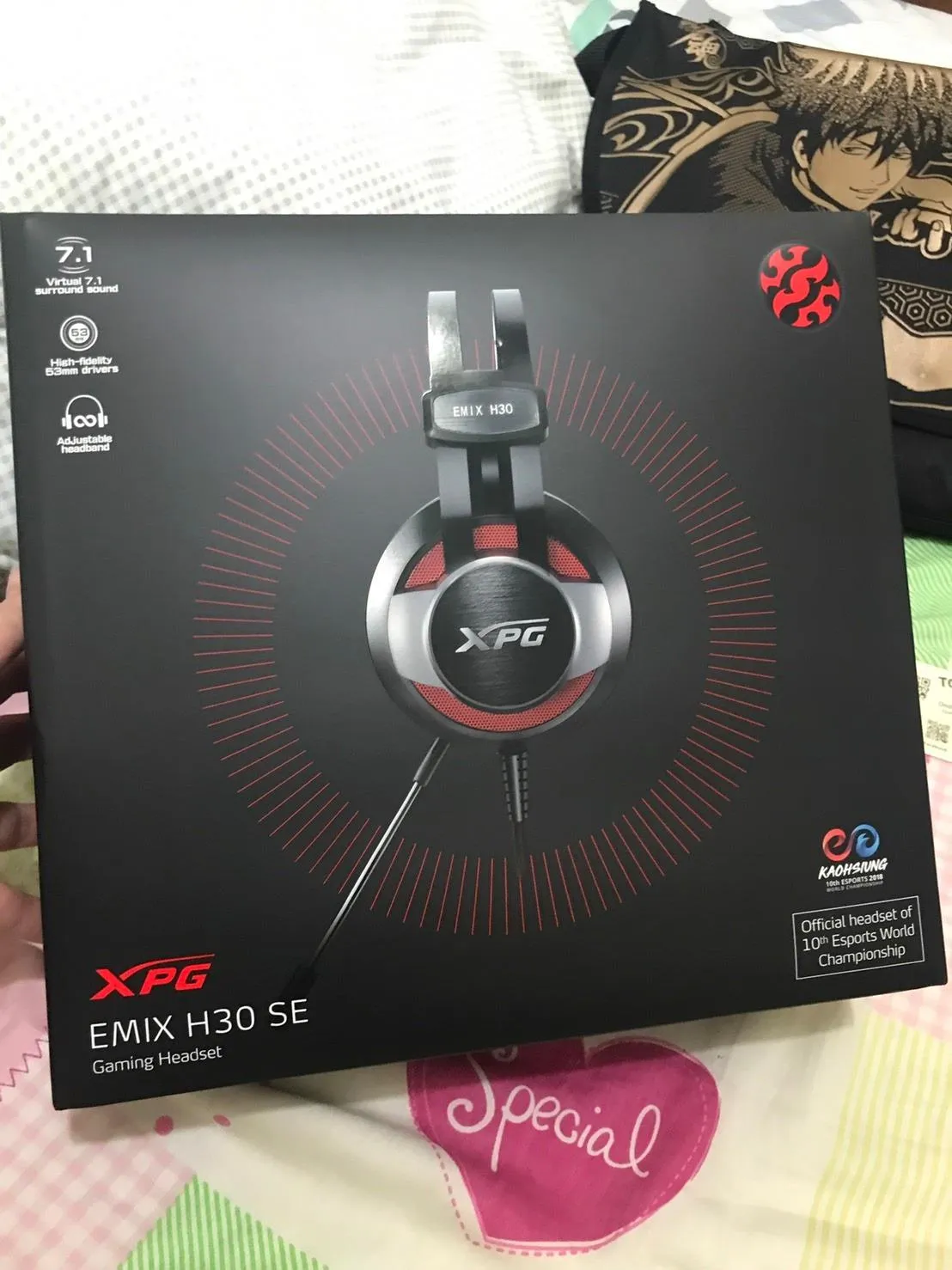 XPG Emix H30 SE Headset 7.1 Surround Schwarz