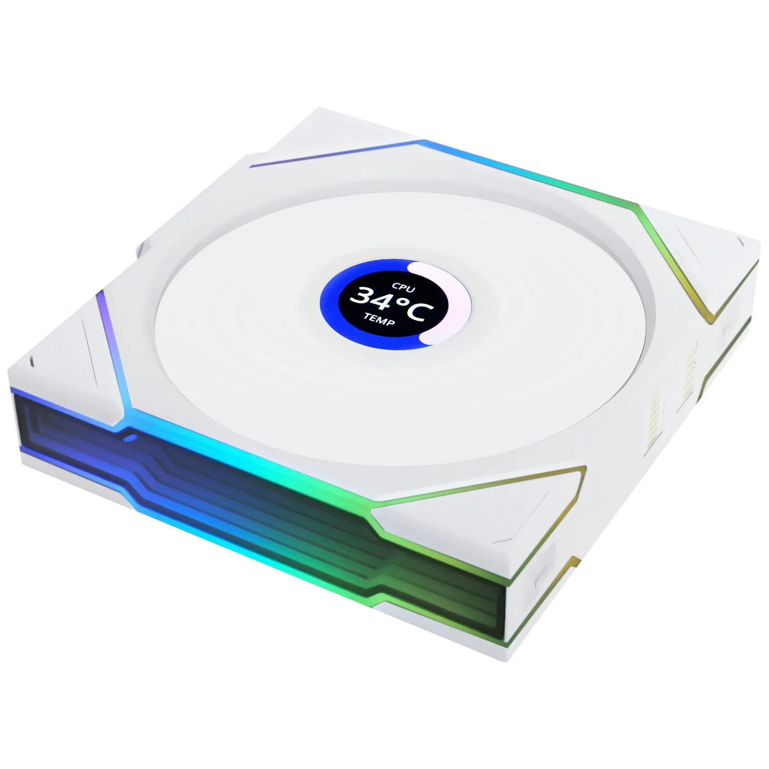 Lian Li UNI FAN TL LCD Wireless Lüfter weiß 120mm 3er