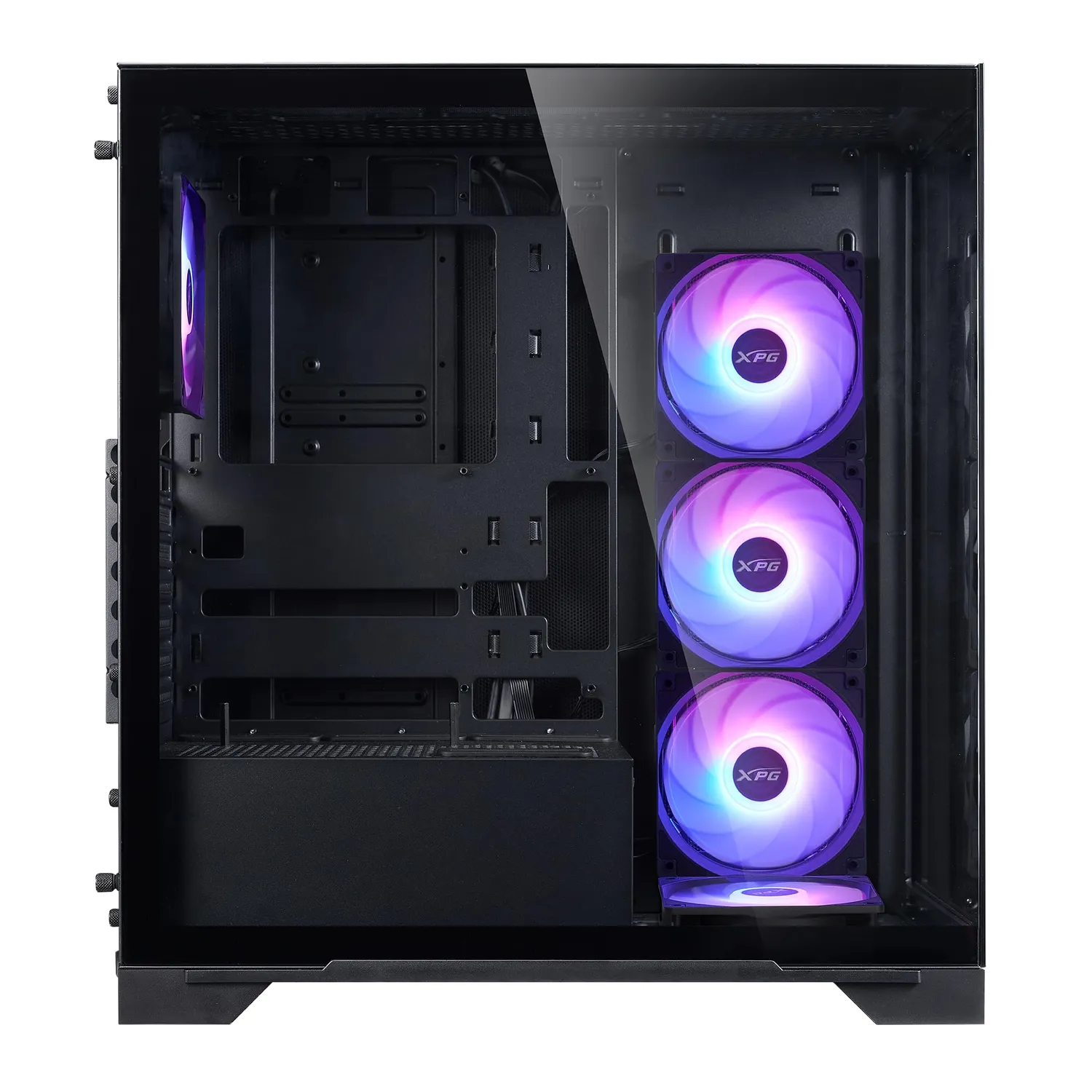 XPG Invader X BTF Midi-Tower Gehäuse Schwarz ARGB