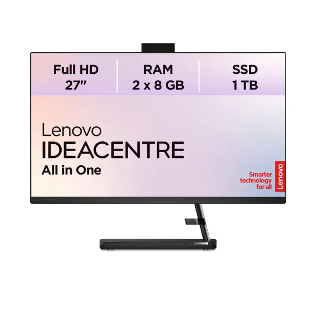 Lenovo IdeaCentre 3 27" All-in-One Ryzen 7 16GB 1TB schwarz