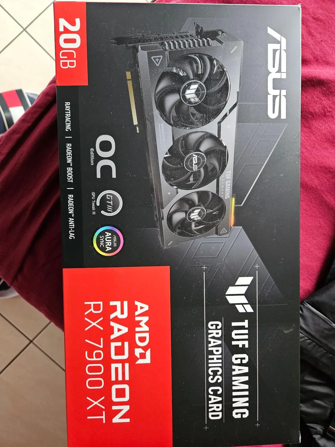 ASUS TUF RX7900XT-O20G Grafikkarte 20GB GDDR6 OC Edition