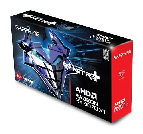 AMD Radeon RX 9070 XT Grafikkarte 16GB Nitro+ OC