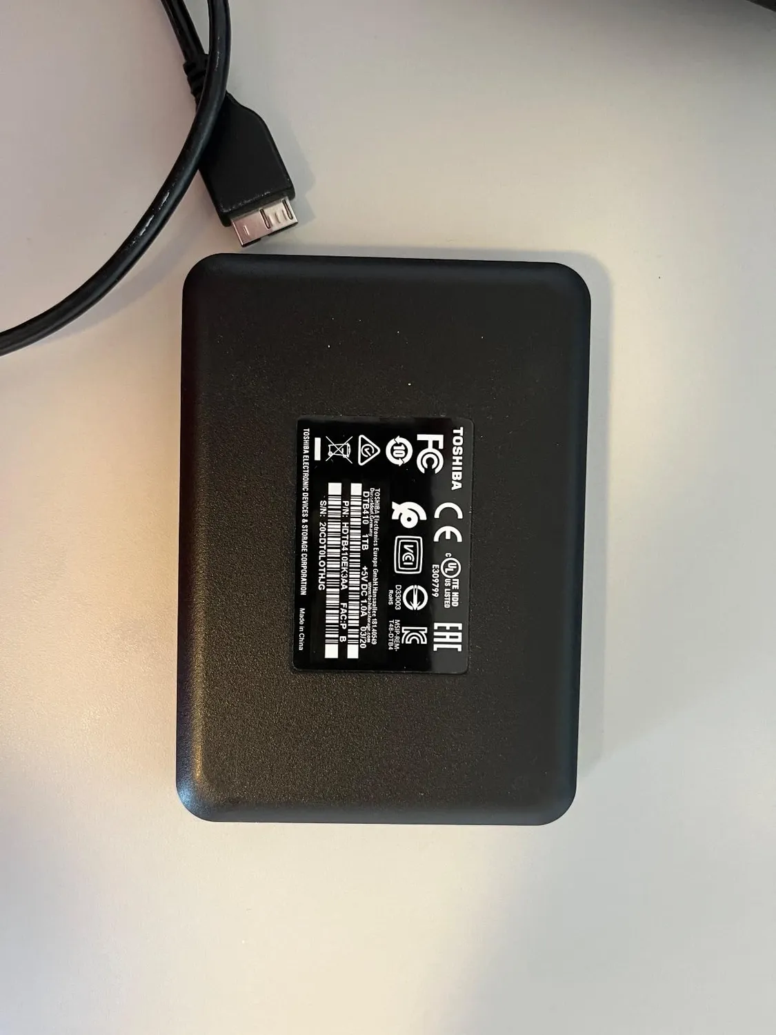 Aurex Toshiba Canvio Basics externe Festplatte USB 3.0