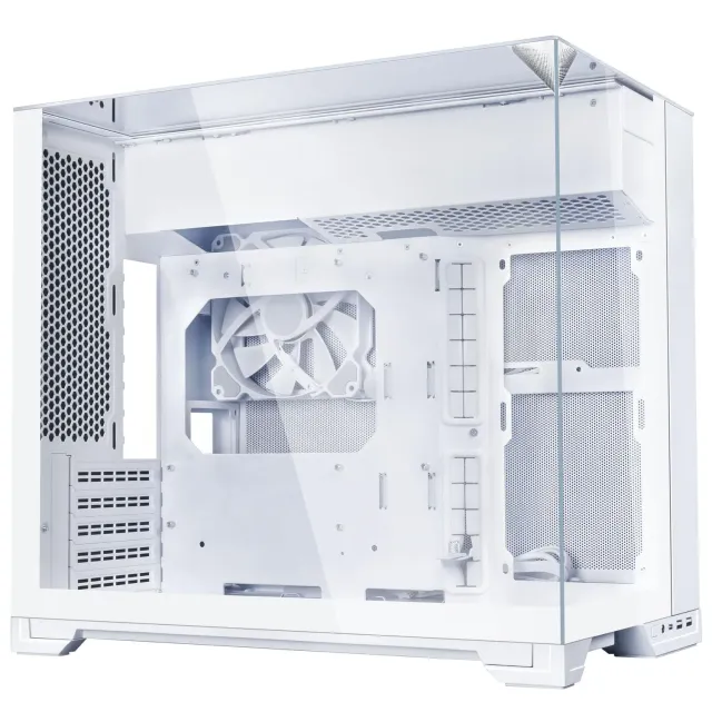 Lian Li O11 Vision-M PC-Gehäuse weiß mATX Glas