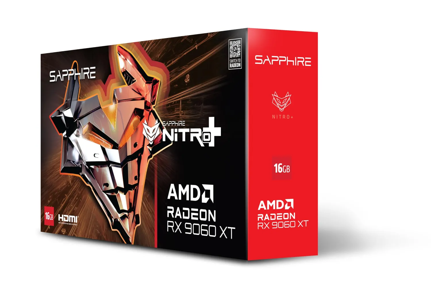Sapphire Nitro+ RX 9060 XT Gaming OC Grafikkarte 16GB