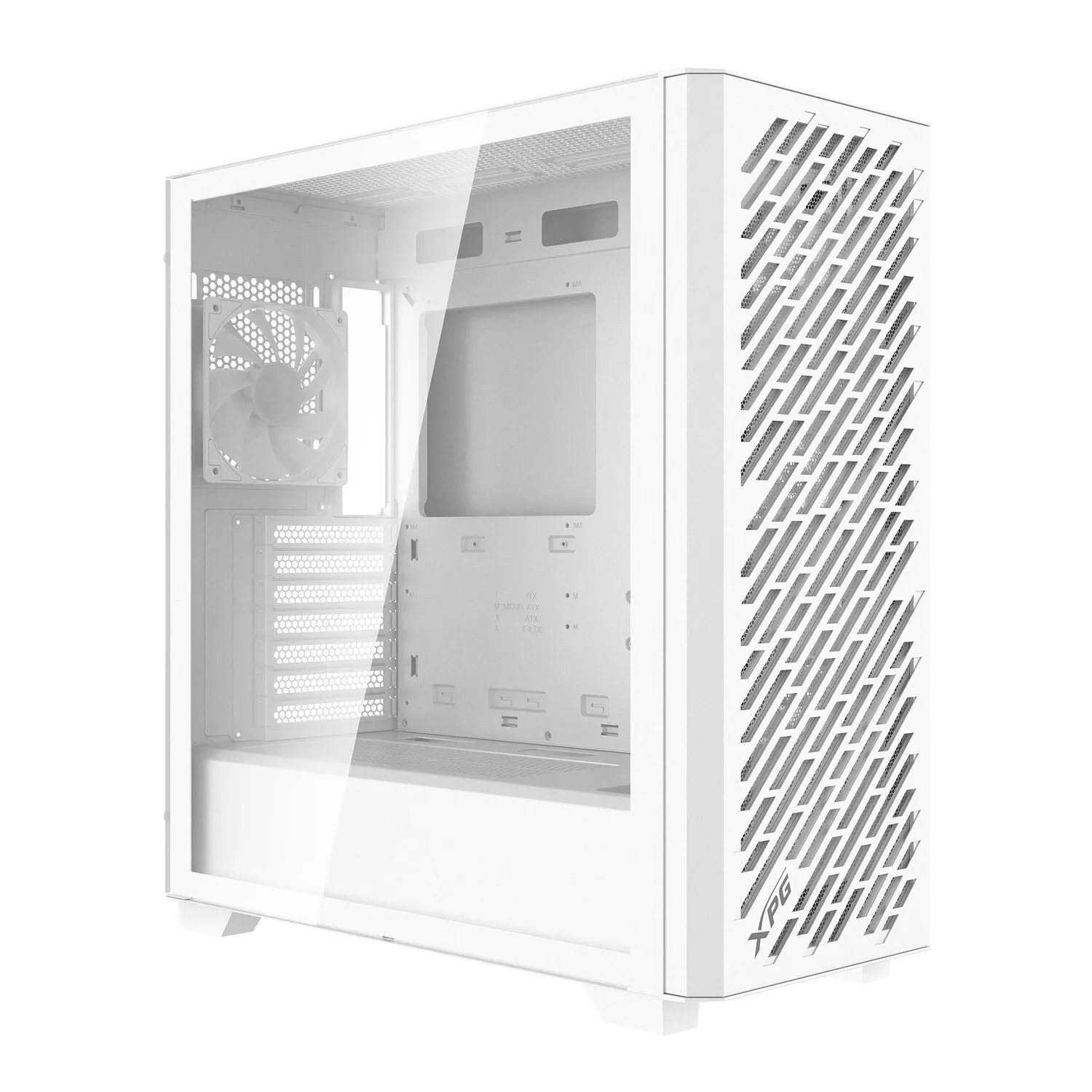 XPG VALOR AIR PRO Gehäuse weiß Glas