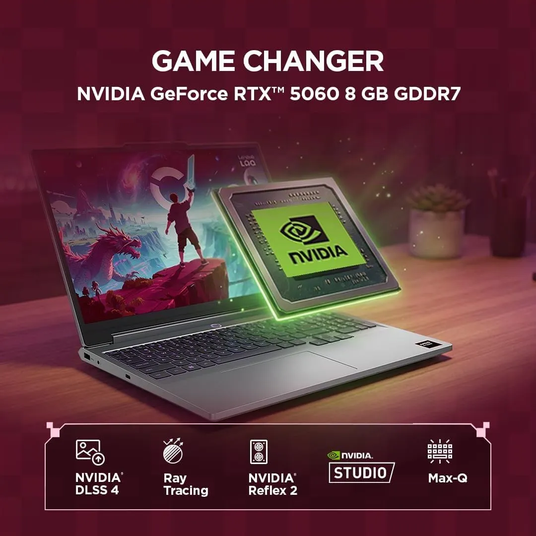 Lenovo LOQ Gaming Laptop 15,3" RTX 5060 Ryzen 7 1TB