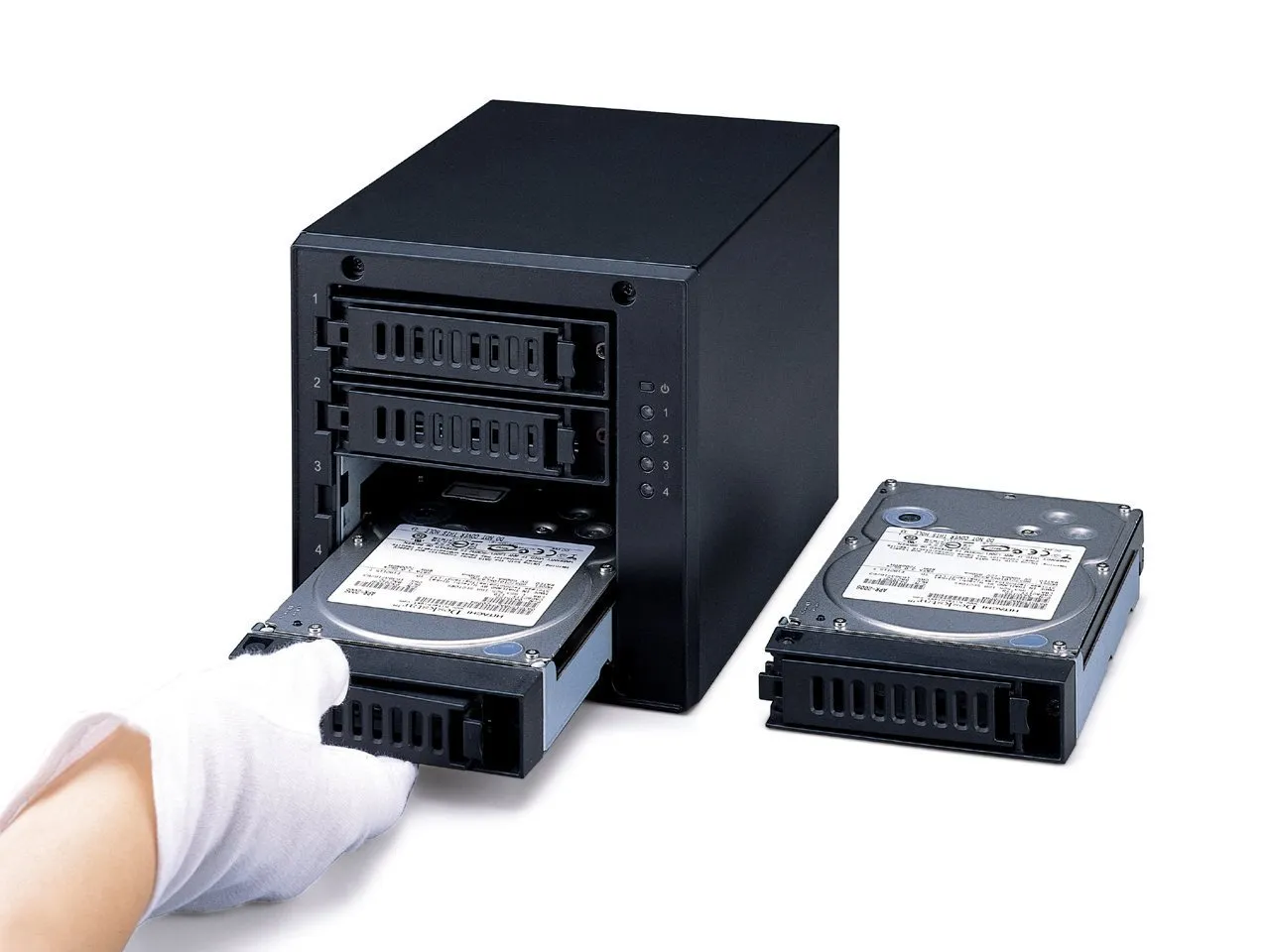 Buffalo DriveStation Quad HD-QH12TU3R5-EU Externe Festplatte 12TB RAID