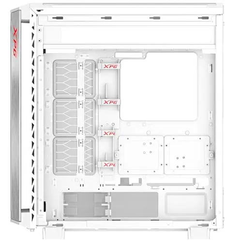 XPG Battlecruiser II ST Mid-Tower Gehäuse weiß 4x ARGB E-ATX