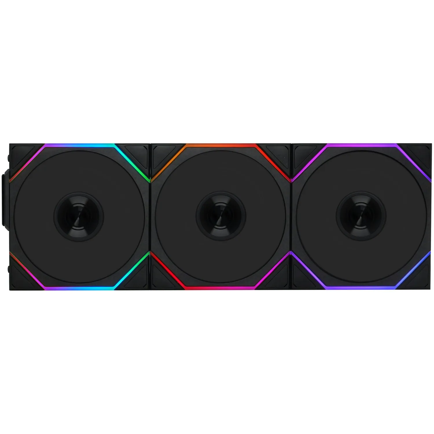 Lian Li UNI FAN TL 120mm Lüfter 3er-Pack Schwarz RGB kabellos