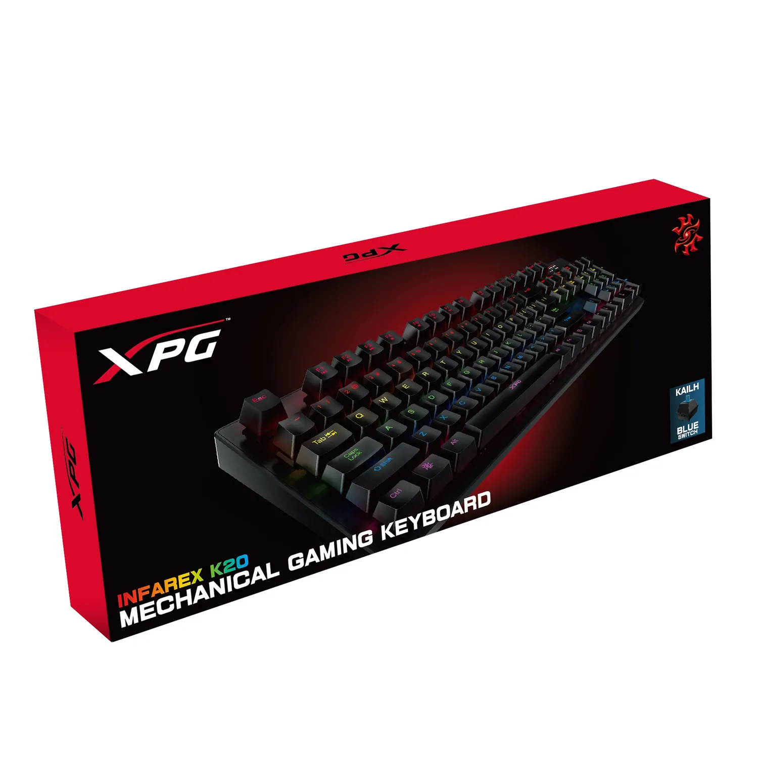 XPG Infarex K20 mechanische Gaming-Tastatur beleuchtet USB