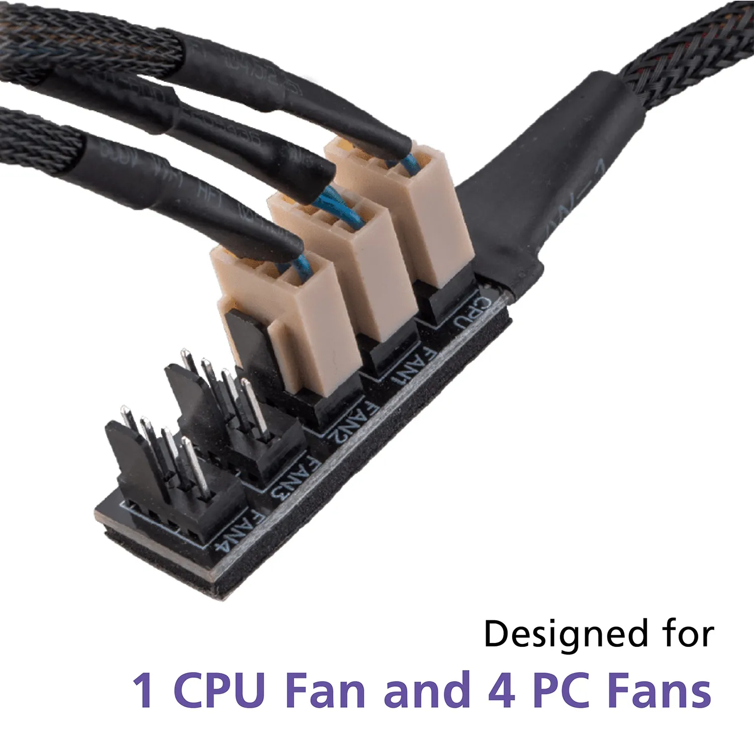 Akasa Flexa FP5H Lüfter Hub 5-fach PWM Splitter 30cm