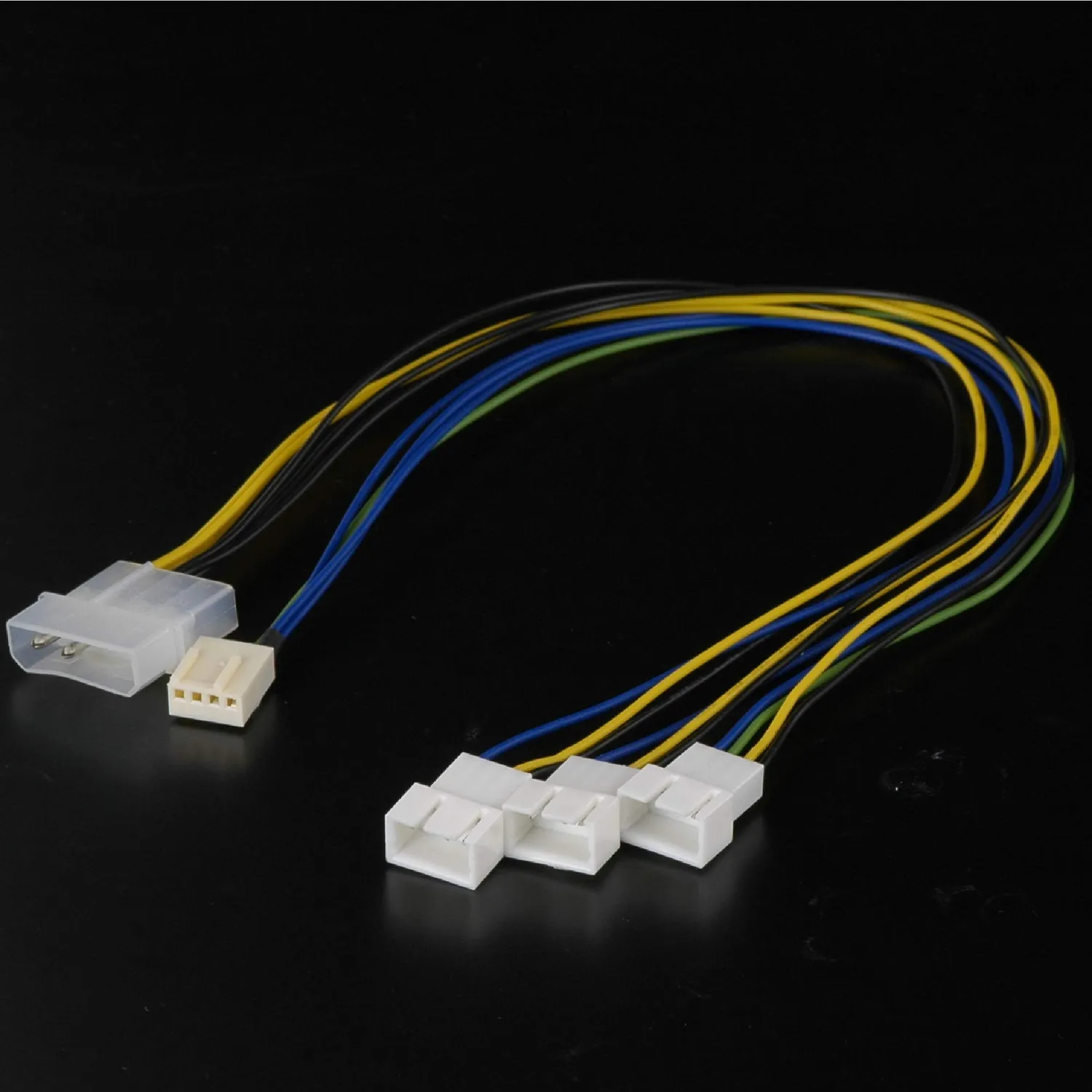 Akasa PWM-Splitter AK-CB002-KT02 Lüfterkabel 3-fach 2er-Pack