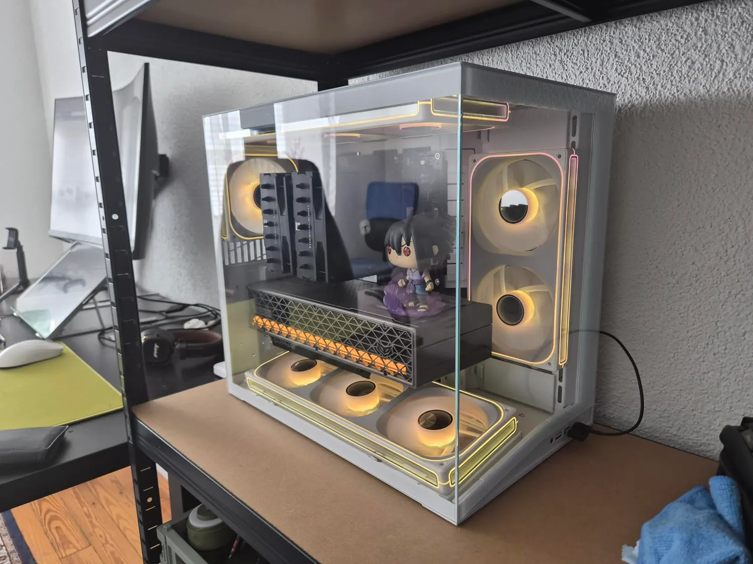 Lian Li O11 Dynamic Mini V2 Gehäuse weiß ATX Midi-Tower