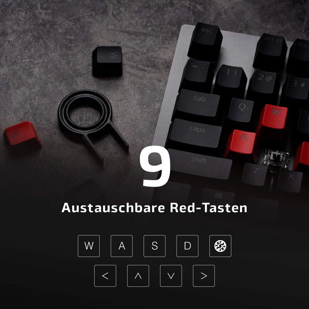 XPG Summoner Gaming-Tastatur Cherry MX Silver QWERTZ