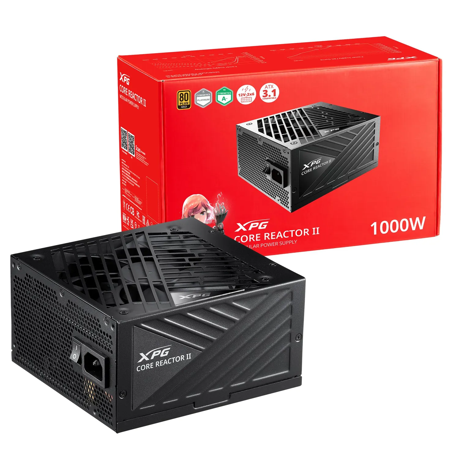 XPG Core Reactor II Netzteil 850W Gold ATX 3.0