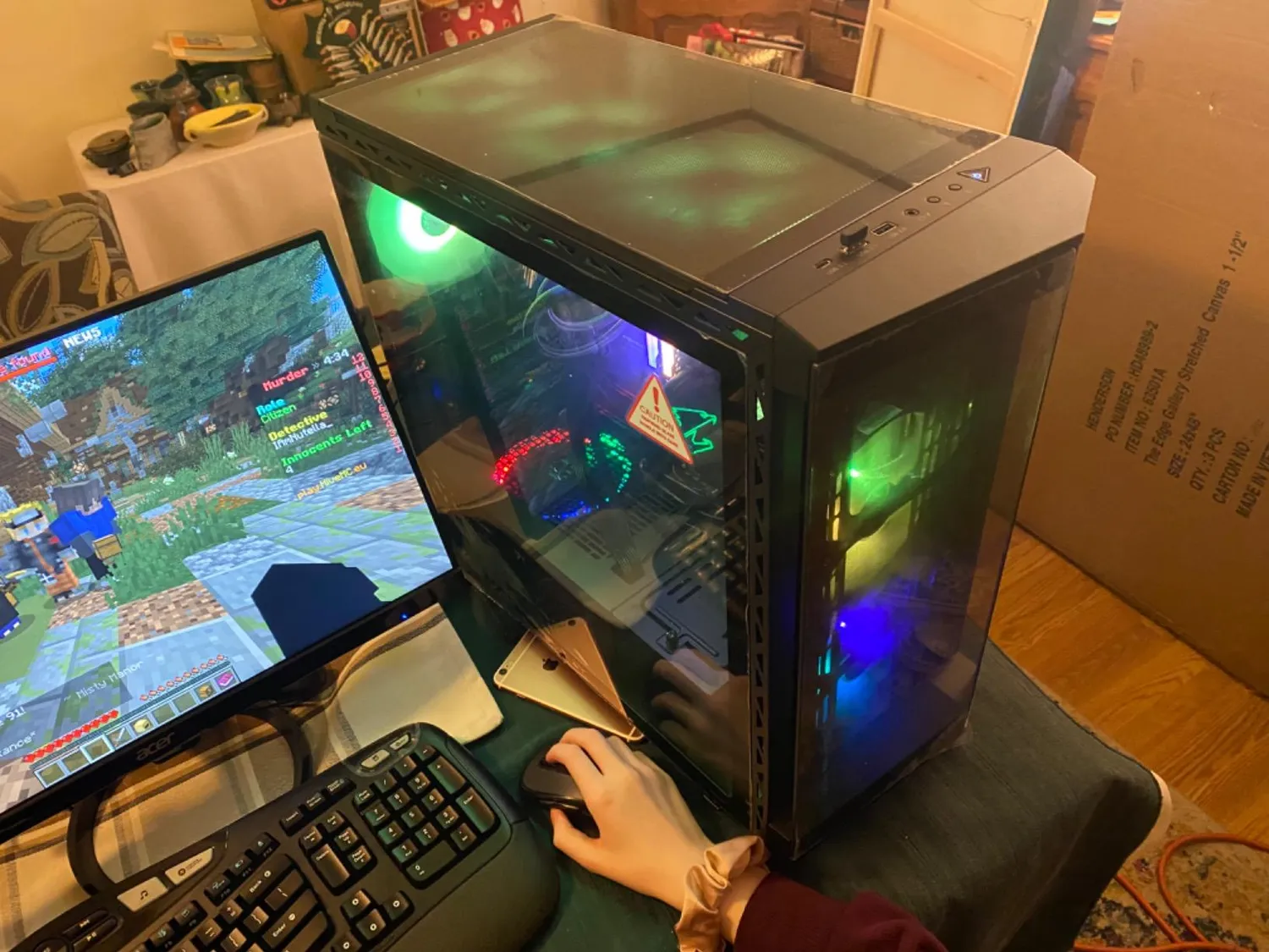 XPG BATTLECRUISER PC-Gehäuse ATX Mid-Tower schwarz