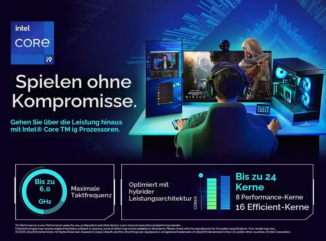 Intel Core i9-14900K Prozessor LGA1700 bis 6,0 GHz