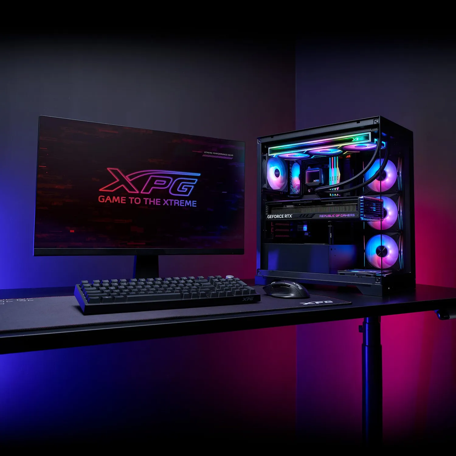 XPG Levante II 360 Wasserkühlung 360mm ARGB schwarz 320W TDP