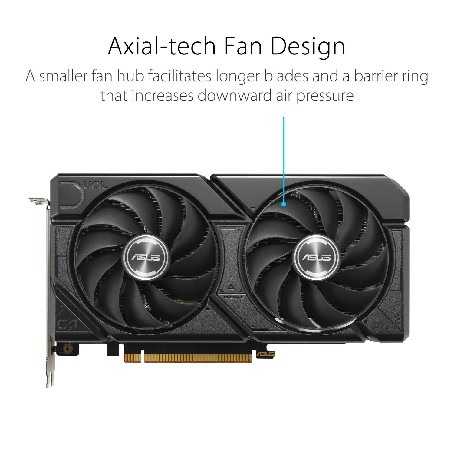 ASUS Dual RX 7600 EVO OC Grafikkarte 8GB GDDR6