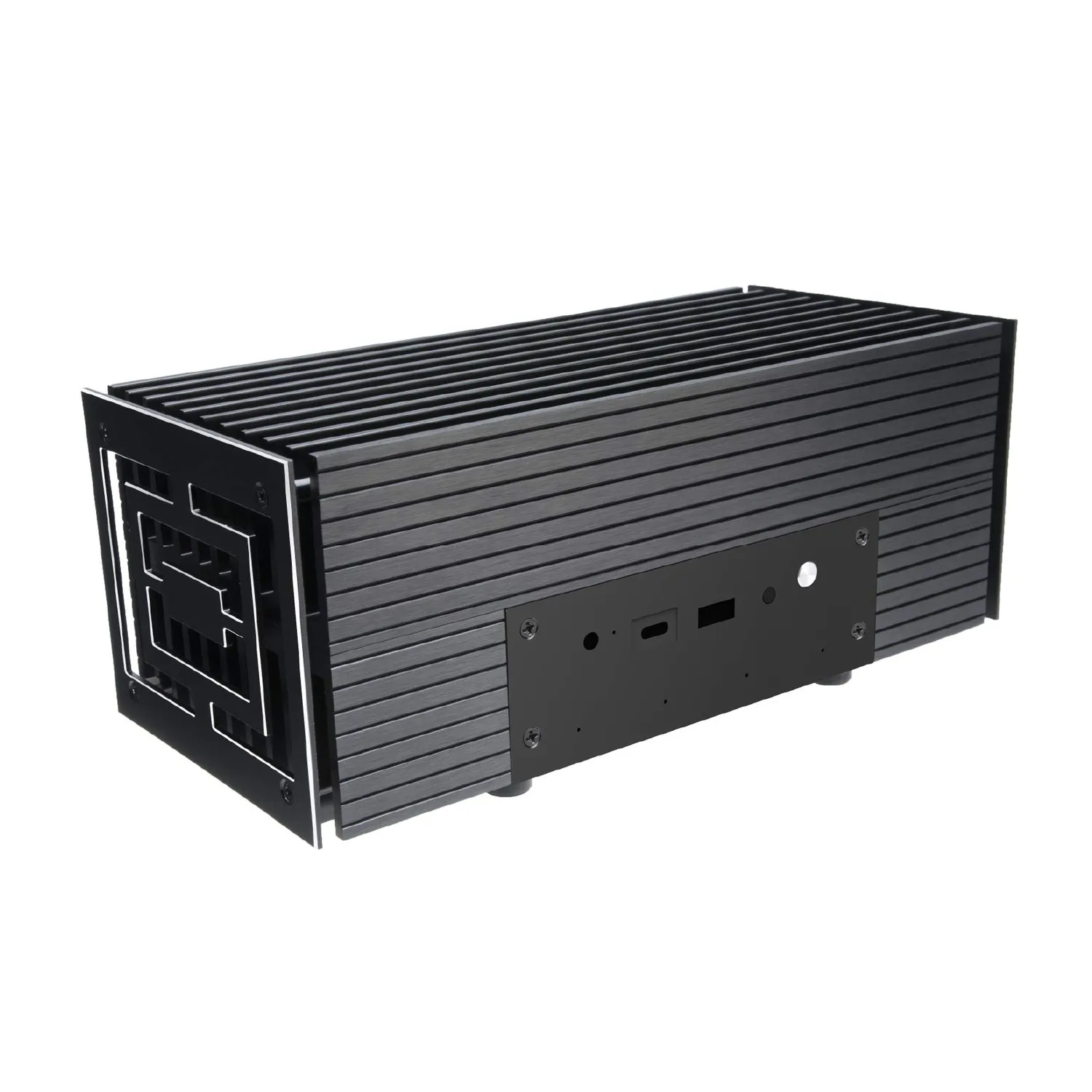 Akasa Turing FX A-NUC52-M1B PC-Gehäuse schwarz lüfterlos