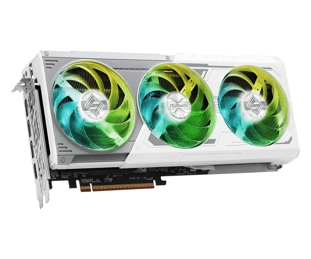 ASRock Radeon RX 9070 Steel Legend 16GB Grafikkarte GDDR6