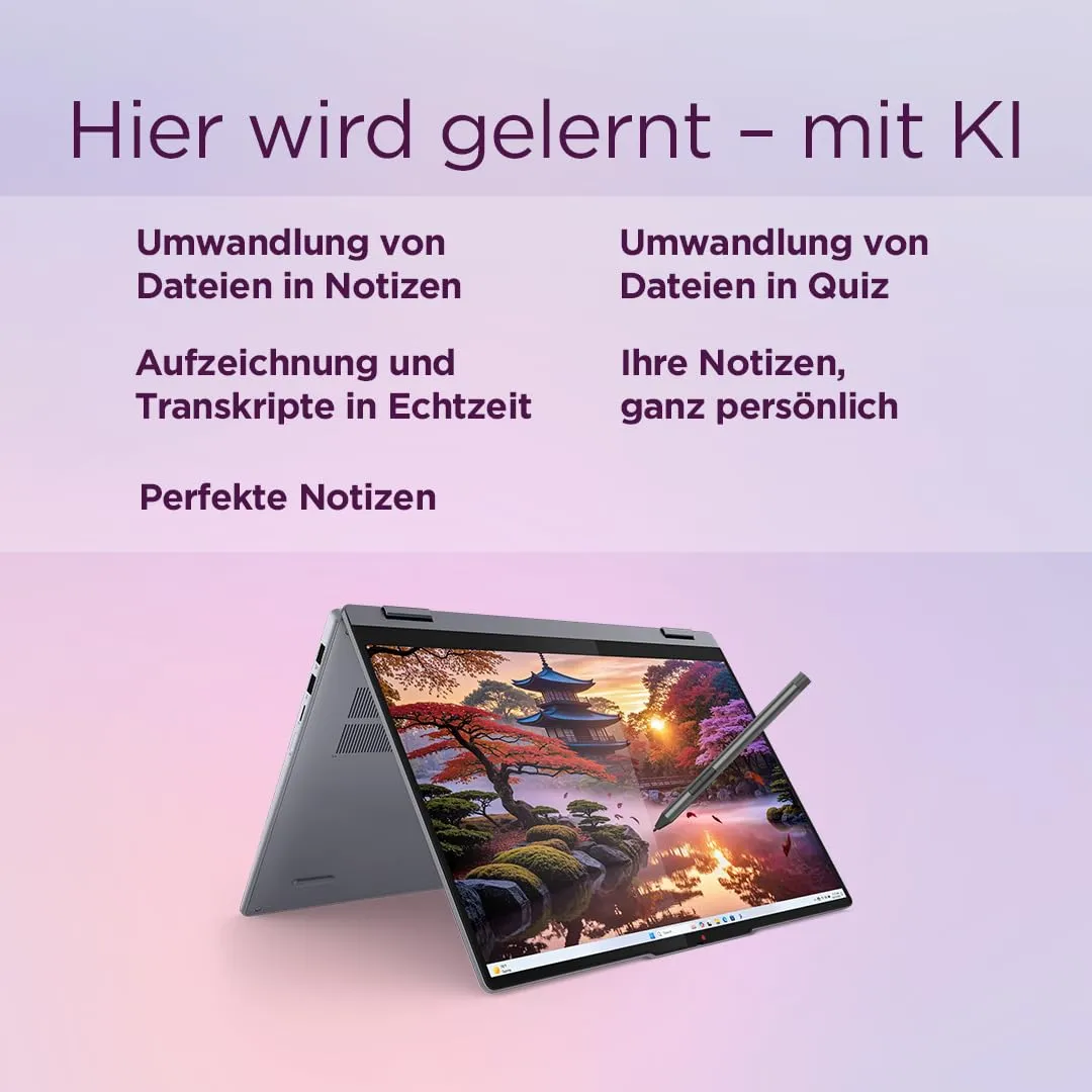 Lenovo IdeaPad 5 2-in-1 Laptop Ryzen AI 5 16GB 512GB