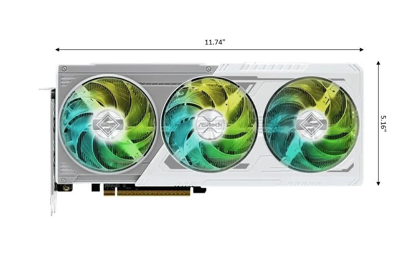ASRock Steel Legend RX 9060 XT Grafikkarte 16GB OC