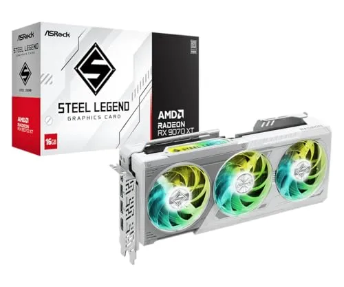 ASRock RX 9070 XT SL Grafikkarte 16GB GDDR6 3 Lüfter