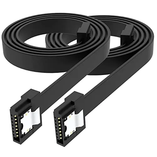 Akasa PROSLIM SATA-Kabel 50cm schwarz 6Gb/s