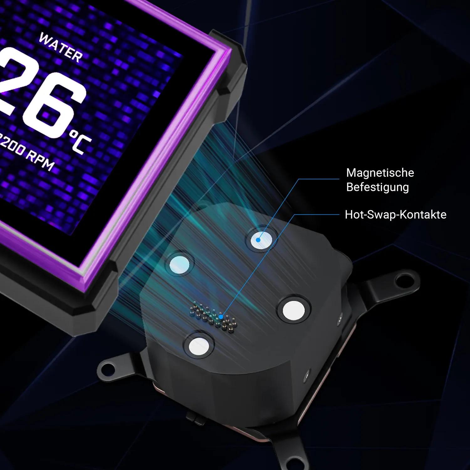 Lian Li HydroShift II LCD-S 360 AiO Weiß mit Display