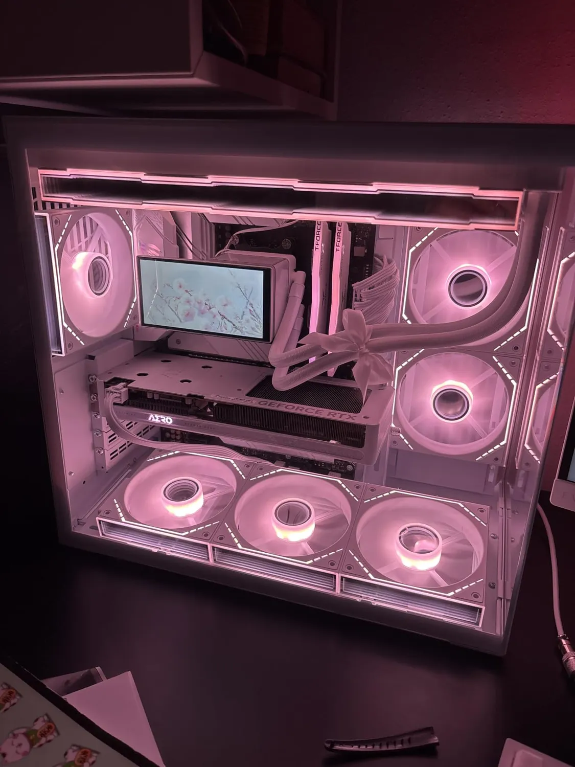 Lian Li O11 Dynamic Mini V2 Gehäuse weiß ATX Midi-Tower