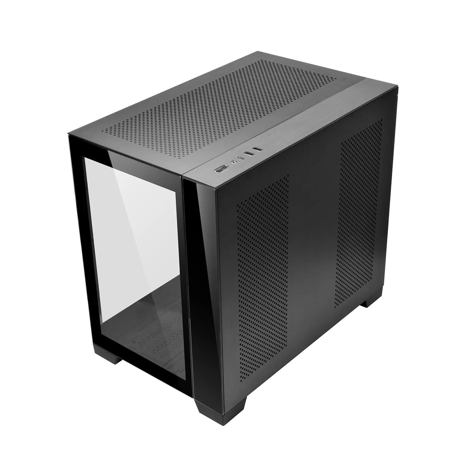 Lian Li O11 Dynamic Mini Midi-Tower Gehäuse Schwarz Glas