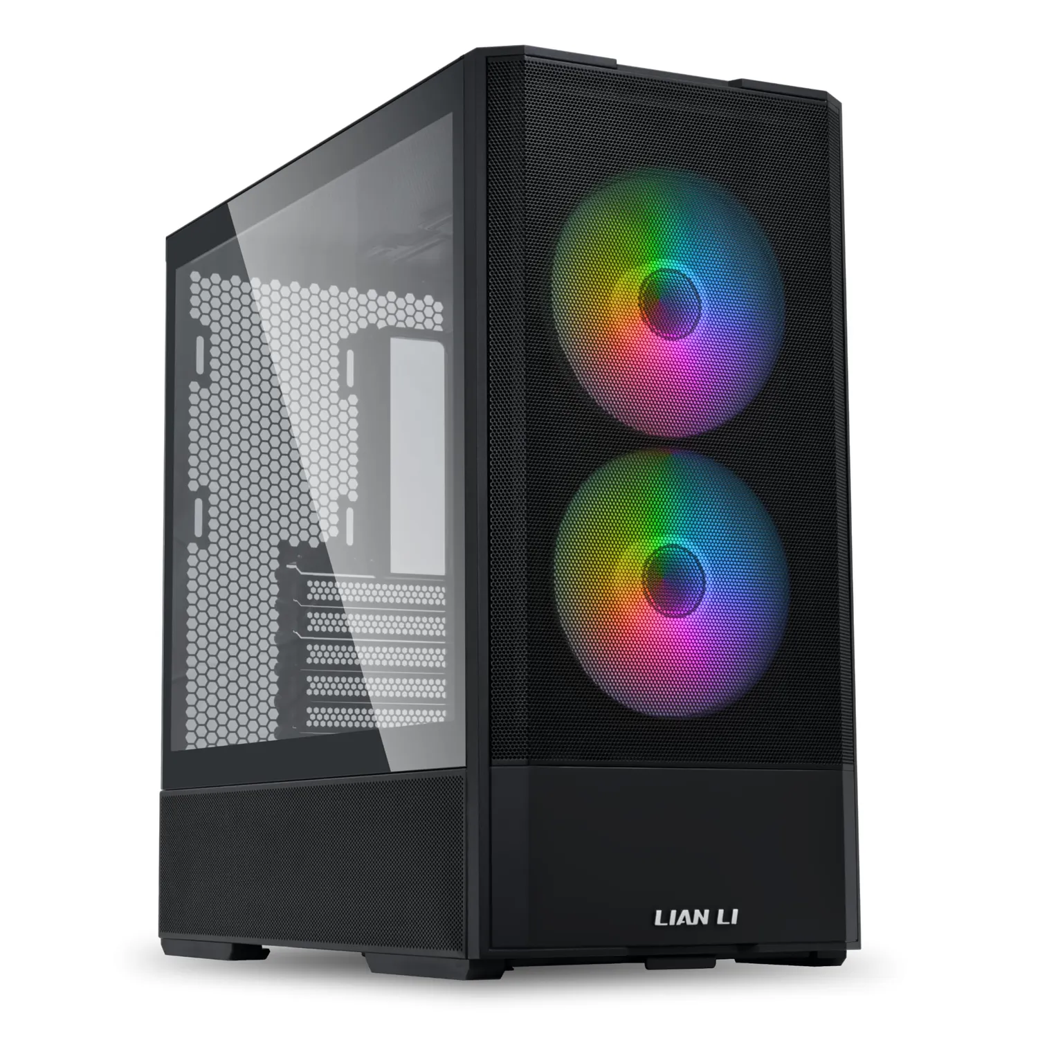 Lian Li LANCOOL 207 Midi-Tower PC-Gehause Weiss 4 Lufter